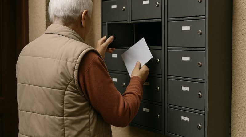 Nyugdíjkorrekció. Nyugdíjas postaládánál