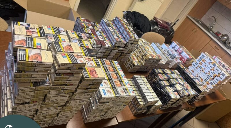 A NAV által lefoglalt 1415 doboz bolgár cigaretta